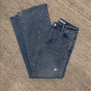 Tractr Studded Blue Skinny Jeans